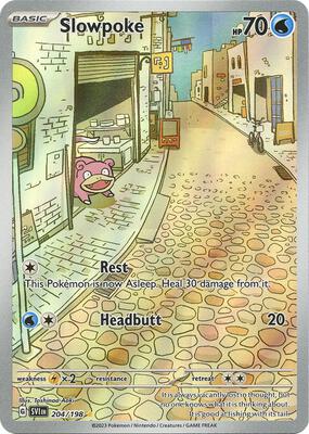 Slowpoke - 204/198 card from SV01: Scarlet & Violet Base Set