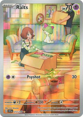 Ralts - 211/198 card from SV01: Scarlet & Violet Base Set