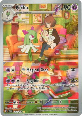 Kirlia - 212/198 card from SV01: Scarlet & Violet Base Set