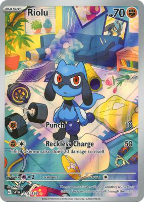 Riolu - 215/198 card from SV01: Scarlet & Violet Base Set