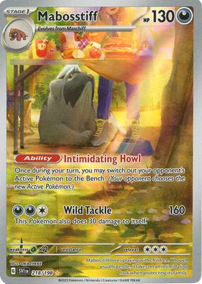 Mabosstiff - 218/198 card from SV01: Scarlet & Violet Base Set