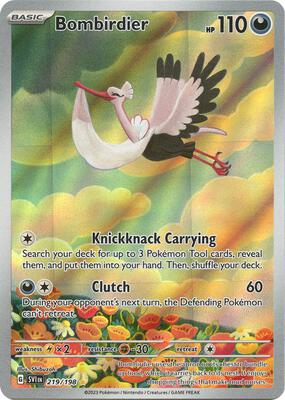 Bombirdier - 219/198 card from SV01: Scarlet & Violet Base Set