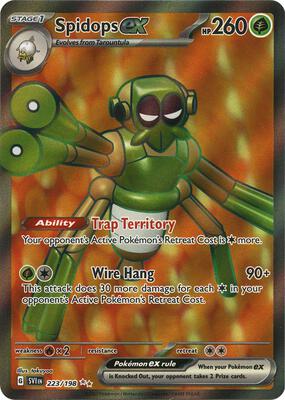 Spidops ex - 223/198 card from SV01: Scarlet & Violet Base Set