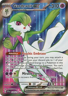 Gardevoir ex - 228/198 card from SV01: Scarlet & Violet Base Set