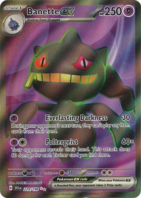 Banette ex - 229/198 card from SV01: Scarlet & Violet Base Set