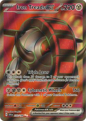 Iron Treads ex - 233/198 card from SV01: Scarlet & Violet Base Set