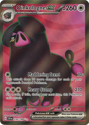 Oinkologne ex - 234/198 card from SV01: Scarlet & Violet Base Set