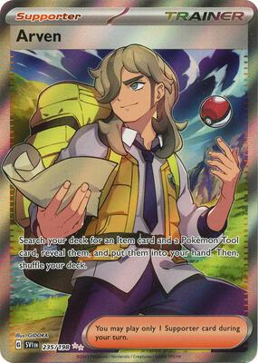 Arven - 235/198 card from SV01: Scarlet & Violet Base Set