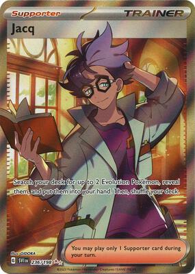 Jacq - 236/198 card from SV01: Scarlet & Violet Base Set