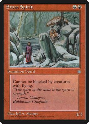 Stone Spirit card from Ice Age