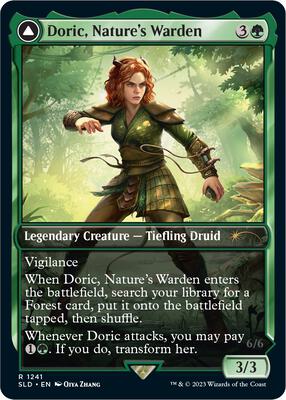 Doric, Nature's Warden card from Secret Lair Drop Series