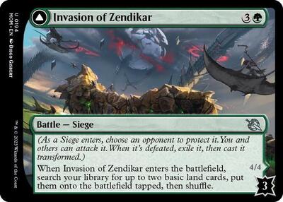 Invasion of Zendikar card from March of the Machine