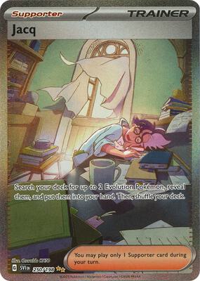 Jacq - 250/198 card from SV01: Scarlet & Violet Base Set