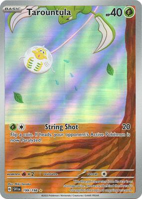 Tarountula - 199/198 card from SV01: Scarlet & Violet Base Set
