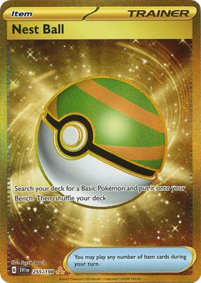 Nest Ball - 255/198 card from SV01: Scarlet & Violet Base Set
