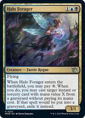 Halo Forager card from March of the Machine