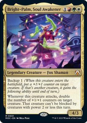 Bright-Palm, Soul Awakener card from Commander: March of the Machine