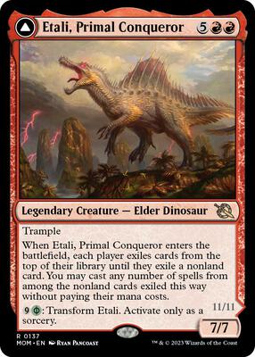 Etali, Primal Conqueror card from March of the Machine