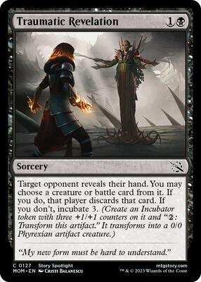 Traumatic Revelation card from March of the Machine