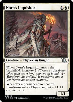 Norn's Inquisitor card from March of the Machine