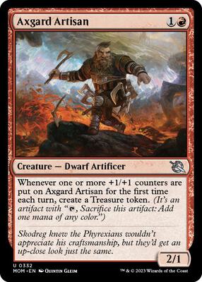 Axgard Artisan card from March of the Machine