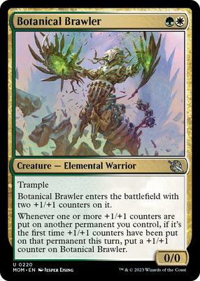 Botanical Brawler card from March of the Machine