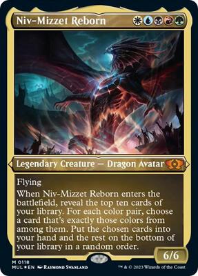 Niv-Mizzet Reborn (Foil Etched) card from March of the Machine: Multiverse Legends