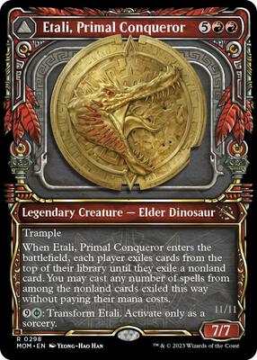Etali, Primal Conqueror (Showcase) card from March of the Machine
