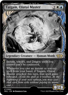 Taigam, Ojutai Master card from March of the Machine: Multiverse Legends