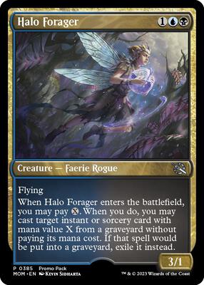 Halo Forager card from Promo Pack: March of the Machine