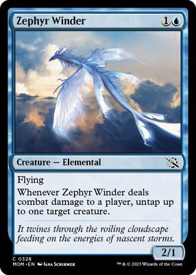 Zephyr Winder card from March of the Machine