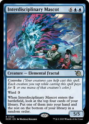Interdisciplinary Mascot card from March of the Machine