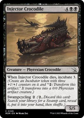 Injector Crocodile card from March of the Machine