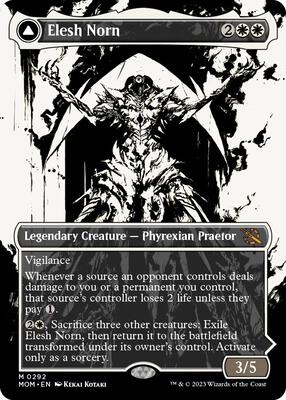 Elesh Norn (Showcase) card from March of the Machine