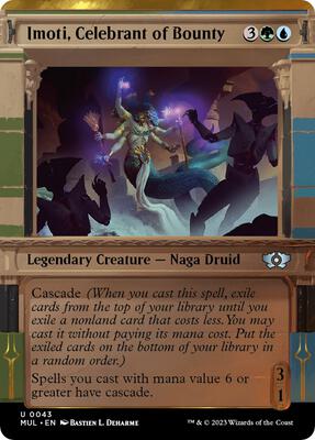 Imoti, Celebrant of Bounty card from March of the Machine: Multiverse Legends