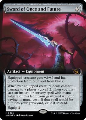 Sword of Once and Future (Extended Art) card from March of the Machine