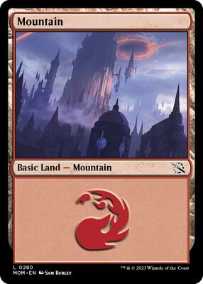Mountain (0280) card from March of the Machine