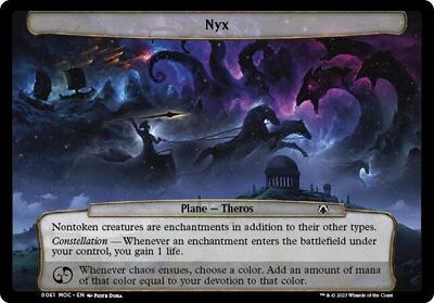 Nyx card from Planechase: March of the Machine