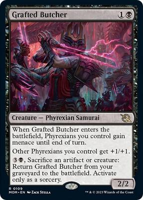 Grafted Butcher card from March of the Machine