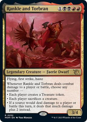 Rankle and Torbran card from March of the Machine