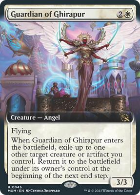 Guardian of Ghirapur (Extended Art) card from March of the Machine