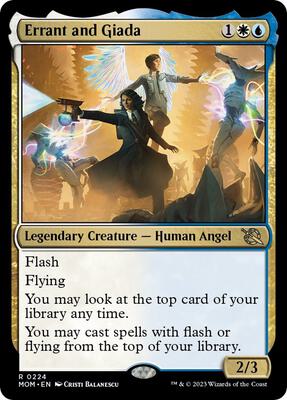 Errant and Giada card from March of the Machine