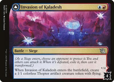 Invasion of Kaladesh card from March of the Machine