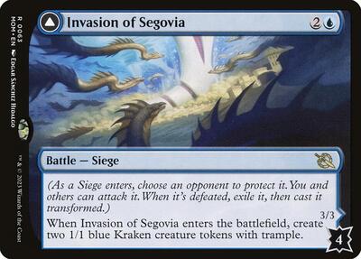 Invasion of Segovia card from March of the Machine