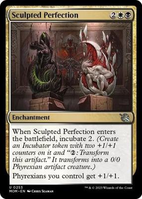 Sculpted Perfection card from March of the Machine