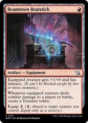 Beamtown Beatstick card from March of the Machine