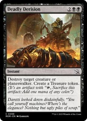 Deadly Derision card from March of the Machine