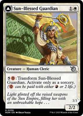 Sun-Blessed Guardian card from March of the Machine