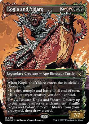 Kogla and Yidaro (Showcase) card from March of the Machine