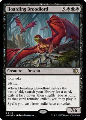 Hoarding Broodlord card from March of the Machine